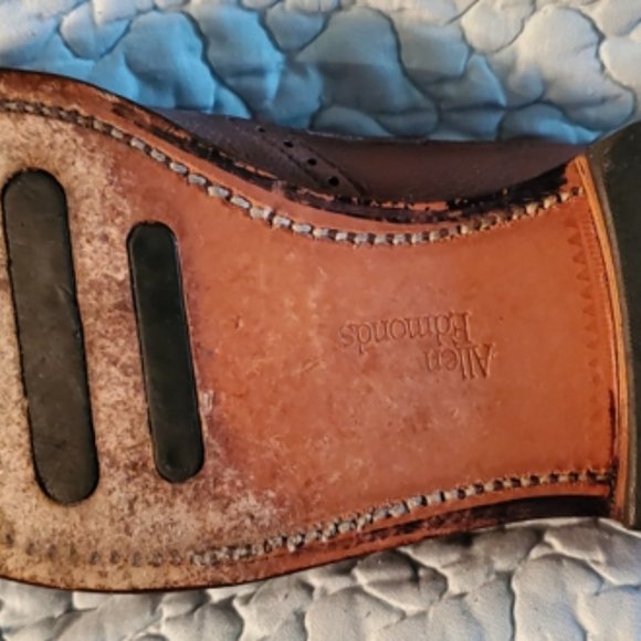 Allen Edmonds Moselle Brown Wing Tip Slip-on size 9-D main image 11